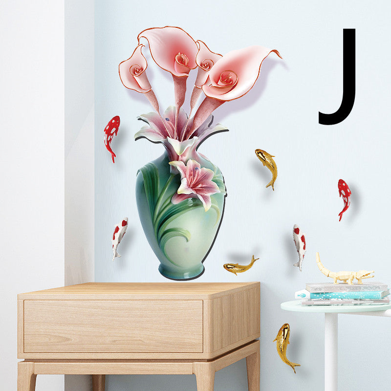 3D Three-dimensional Wall Stickers Wallpaper Self-adhesive