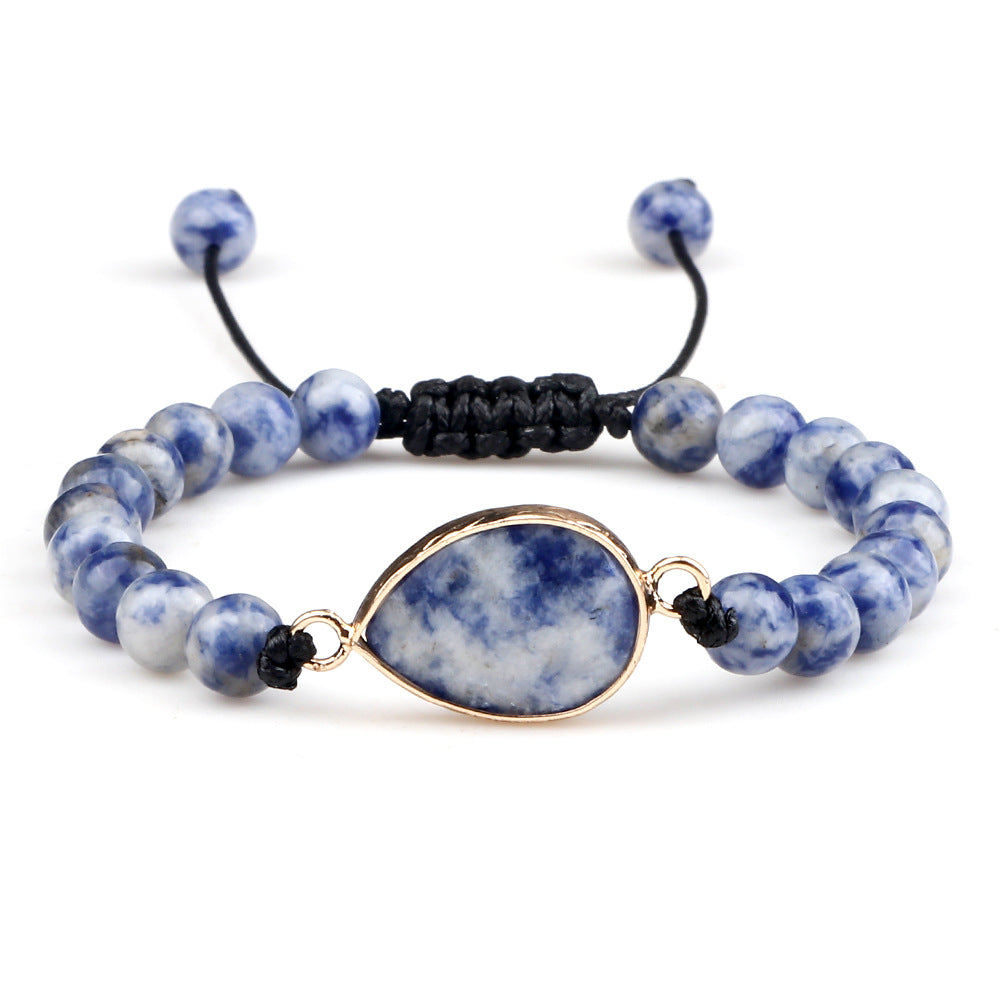 Handmade Stone Pendant Affordable Luxury Style Tiger Eye Cat Eye Bracelet