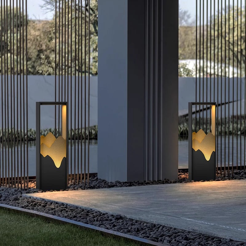 Outdoor Yard Lamp New Chinese Solar Energy
