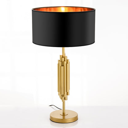 Modern Designer Table Lamp - Metal Bedside & Study Light