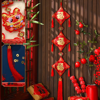 New Year Decorations And Lucky Character Small Pendants
