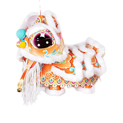 New Year National Trend Lion Dance Lantern DIY Craft Kit For Handmade Projects