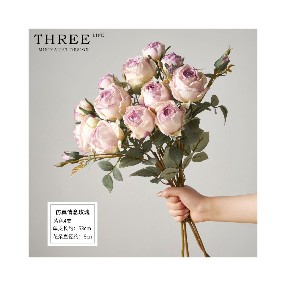 Hand-Painted Blue and White Porcelain Vase - New Chinese Retro Ceramic