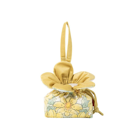 Caiyitang Ximimuzi Chinese Style Cute Flower Tissue Box Storage Box Tissue Bag Hanging Car Dormitory Living Room Women