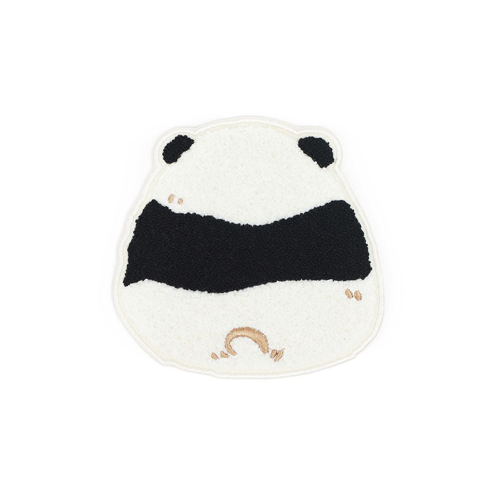 Caiyitang Cute Panda Felt Creative Coaster Tabletop Heat Insulation Mat Office and Home Anti scalding Storage Mat AC