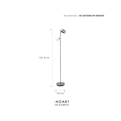 Ruonai Multi functional Tall Denmark designed floor lamp adjustable reading light warm ambient light for living room
