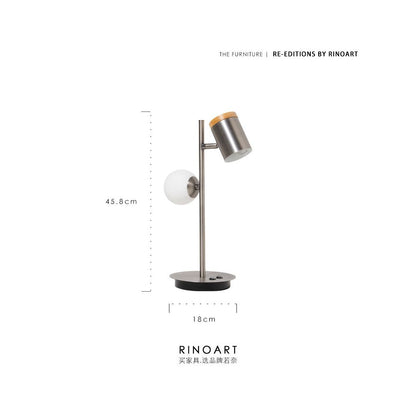 Ruonai Multi functional Tall Denmark designed floor lamp adjustable reading light warm ambient light for living room