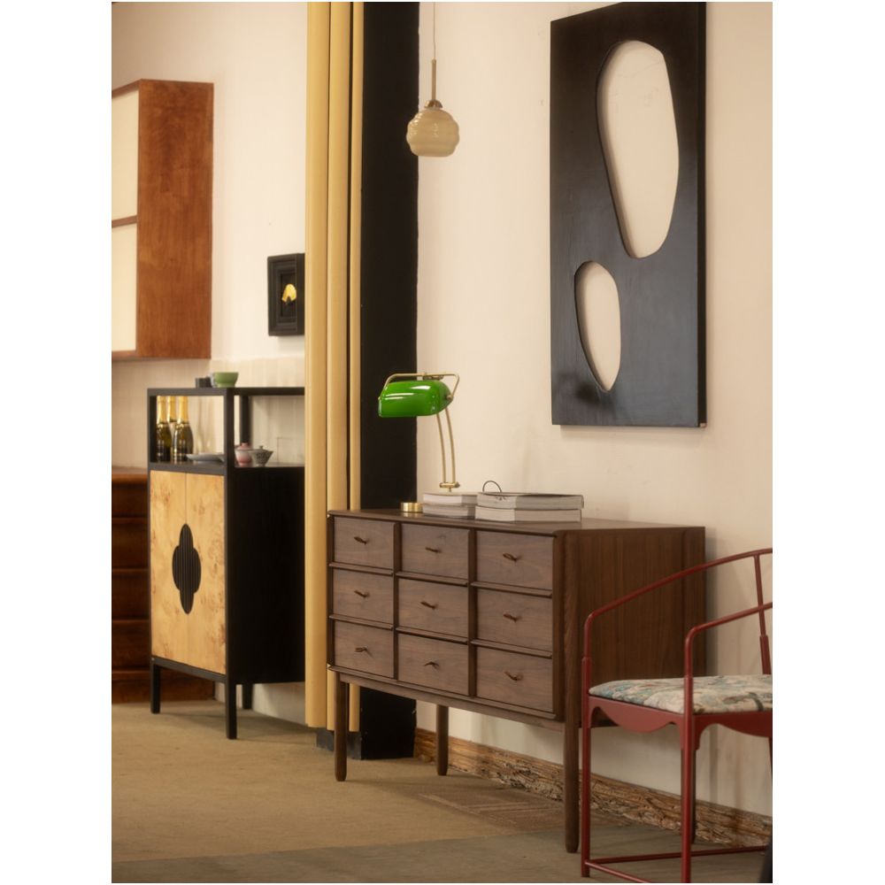 Ruona Lighting NY 1909s Emeralite Antique Table Lamp Adjustable for Study Entryway Bedside Energy Saving image 3