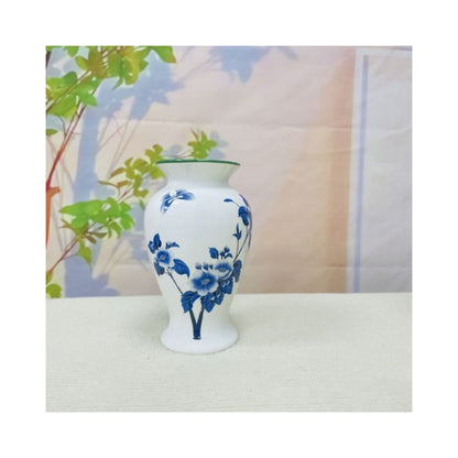Jingdezhen Blue and White Porcelain Vase - Traditional Ceramic Flower Arrangement