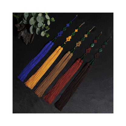 Master Buddha Beads Monk Hanging Beads White Shell Lotus Beads 108 Beads Back Clouds tassels tassels Swallowtail Joining Hands Practicing image 3