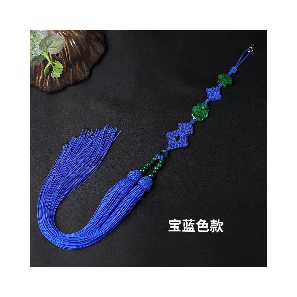 Master Buddha Beads Monk Hanging Beads White Shell Lotus Beads 108 Beads Back Clouds tassels tassels Swallowtail Joining Hands Practicing