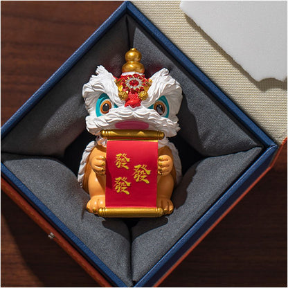 Creative lion dance cultural and creative niche symbolic gift customization gift giving New Year Chinese New Year Spring Festival souvenirs gift return gift image 0