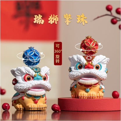 Creative Foshan lion dance decorations high end and niche desktop tea tables tea pets decorative crafts gift decorations birthday gifts image 0