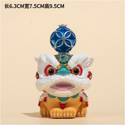 Creative Foshan lion dance decorations high end and niche desktop tea tables tea pets decorative crafts gift decorations birthday gifts
