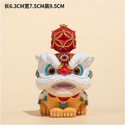 Creative Foshan lion dance decorations high end and niche desktop tea tables tea pets decorative crafts gift decorations birthday gifts