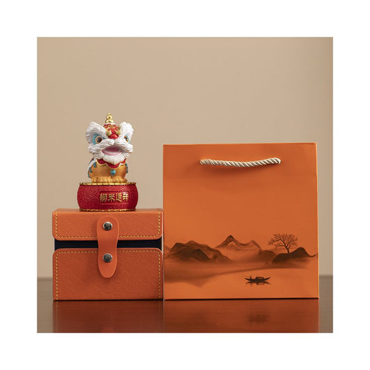 China Chic Foshan Lion Dance Lion Wake up Creative Ornaments Advanced Sense Small group Desktop Tea Table Decoration Craft Gifts Decoration Birthday Gift