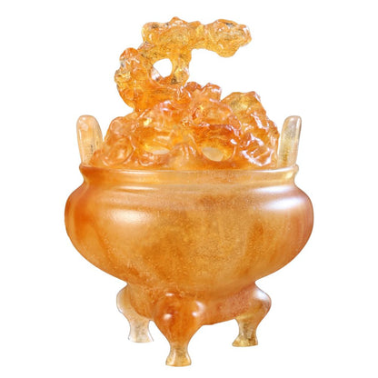 Powdered glazed the Taihu Lake stone incense burner incense incense incense Zen Chinese style tea room tea favorite tea ceremony decorations image 2