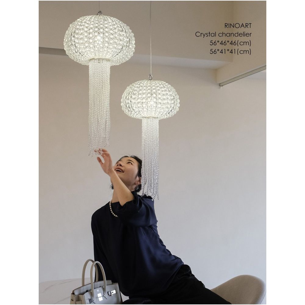 Ruonai medieval crystal lamp image 4