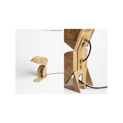 Ruonai Wenfang series Danish white wax wood carving image 1