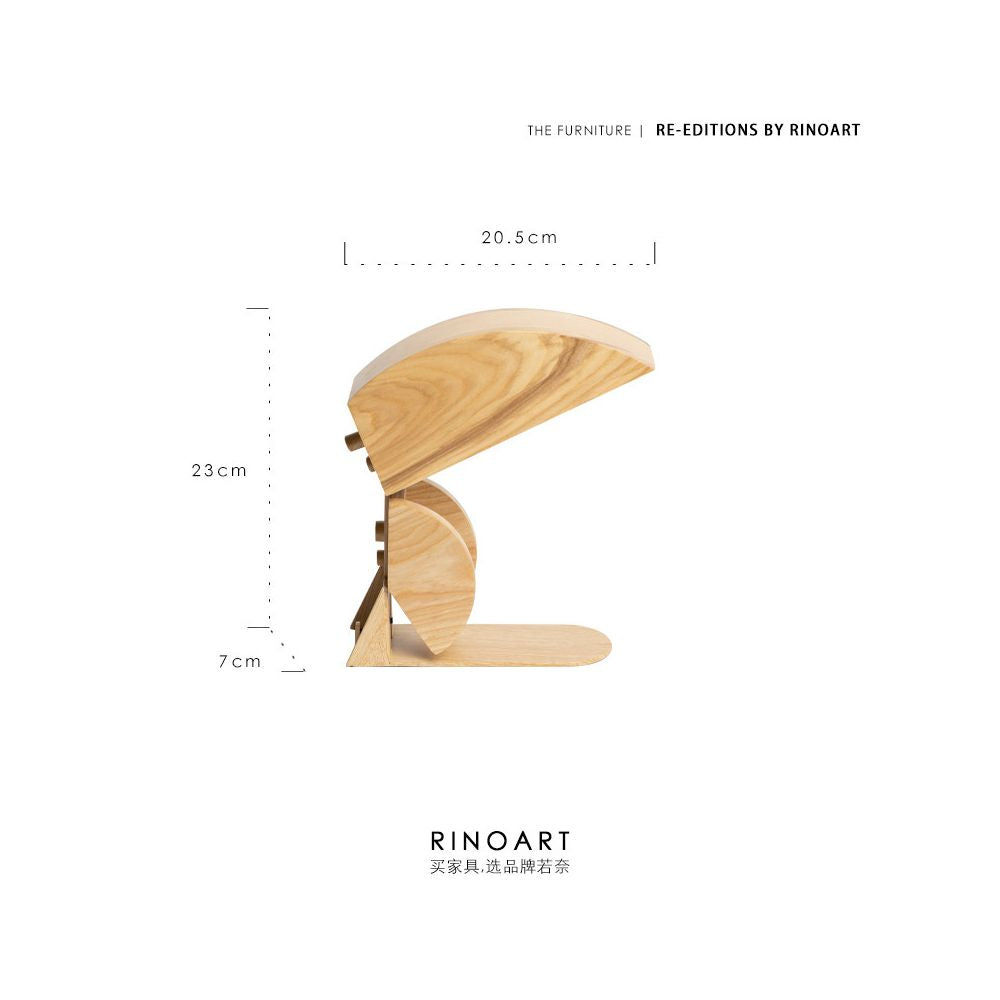 Ruonai Wenfang series Danish white wax wood carving