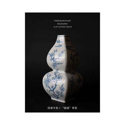Ruonai Home Grisaille light celadon Hand drawn underglaze color image 0