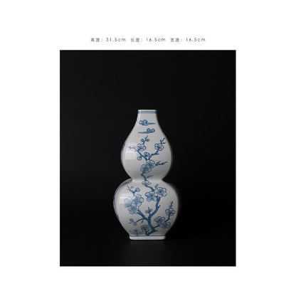 Ruonai Home Grisaille light celadon Hand drawn underglaze color