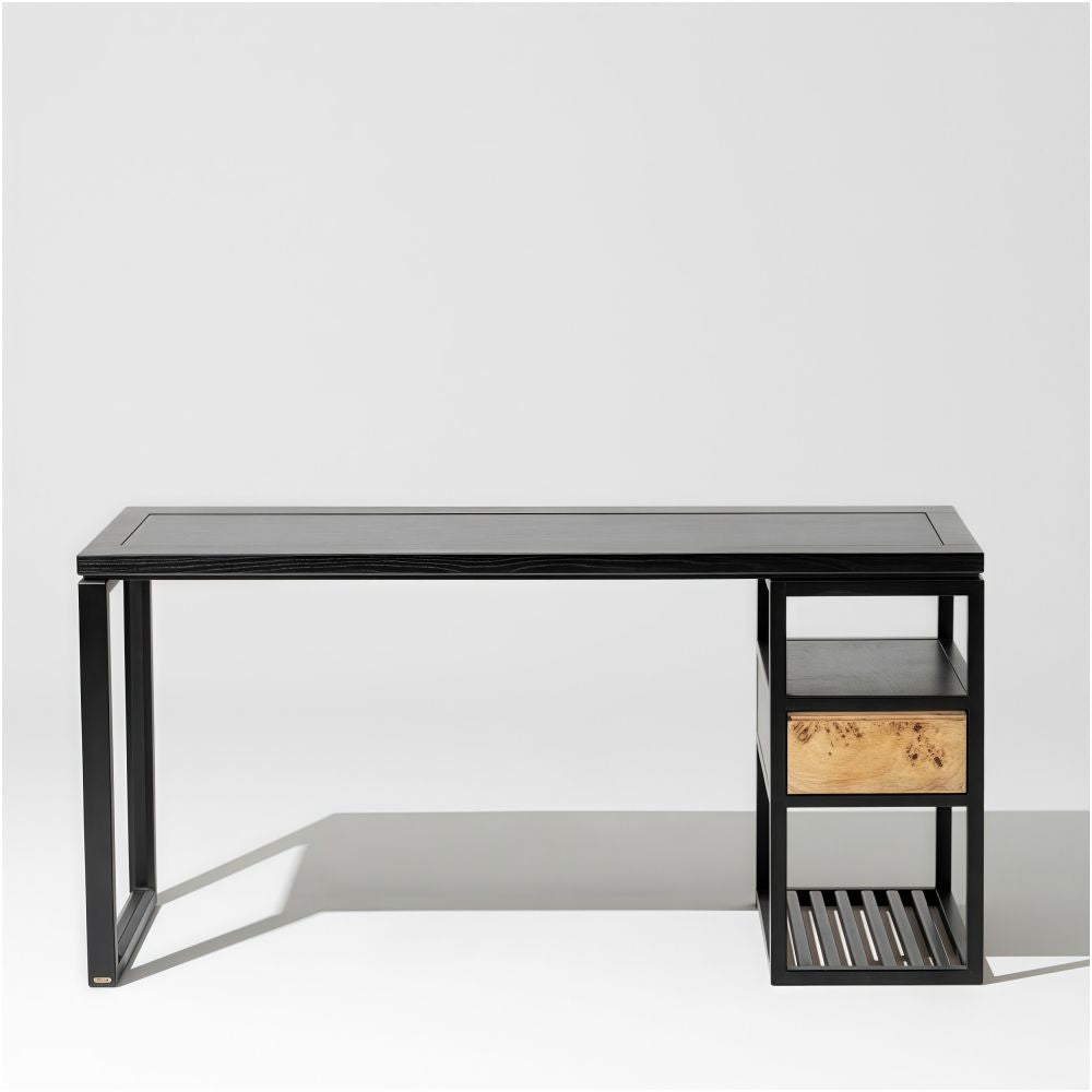 Vintage style solid wood desk calligraphy table simple study desk computer desk office desk home writing desk study furniture