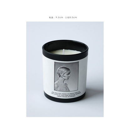 Ruonai vintage lily of the valley melting wax lamp smoke free bedroom bedside adjustable melting candle lamp table lamp aromatherapy birthday gift