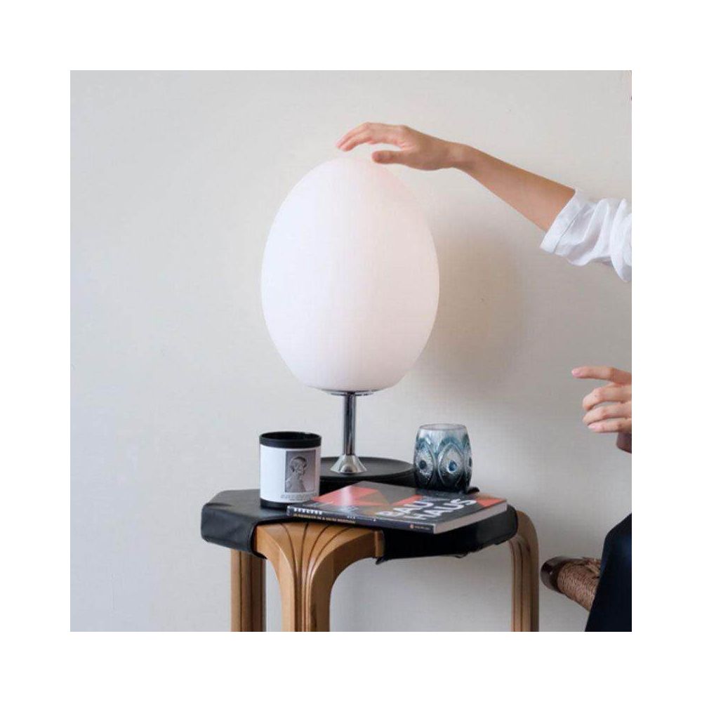 Nordic minimalist dinosaur egg table lamp image 1