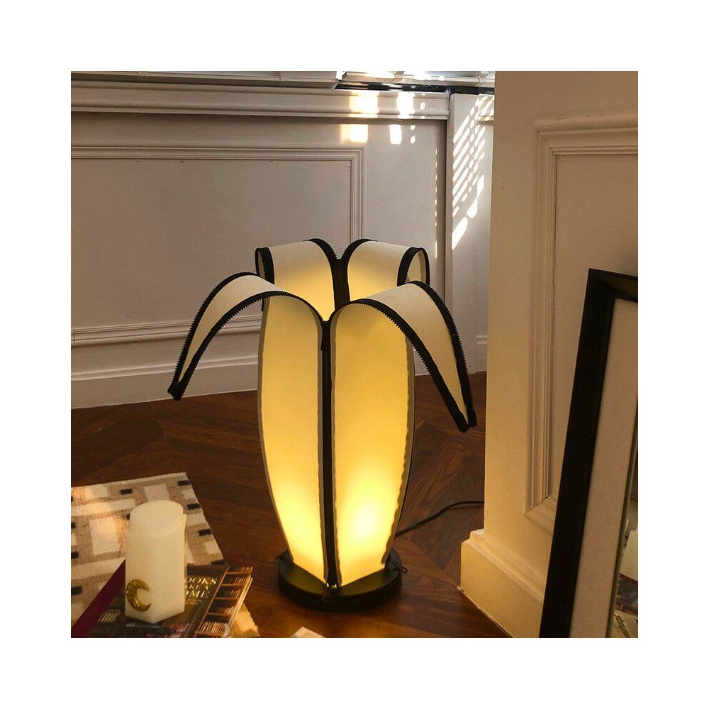 Vintage Creative Banana Table Lamp Bauhaus Style Unique for Living Room Study Bedroom Bedside Children s Room Showroom Lamp image 0