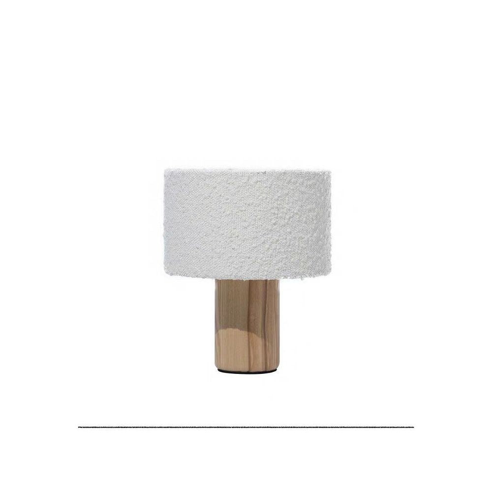Minimalist design for guest rooms bedroom bedside lamps living room and study table lamps decorative lighting fixtures vintage wabi sabi style natural wood image 4