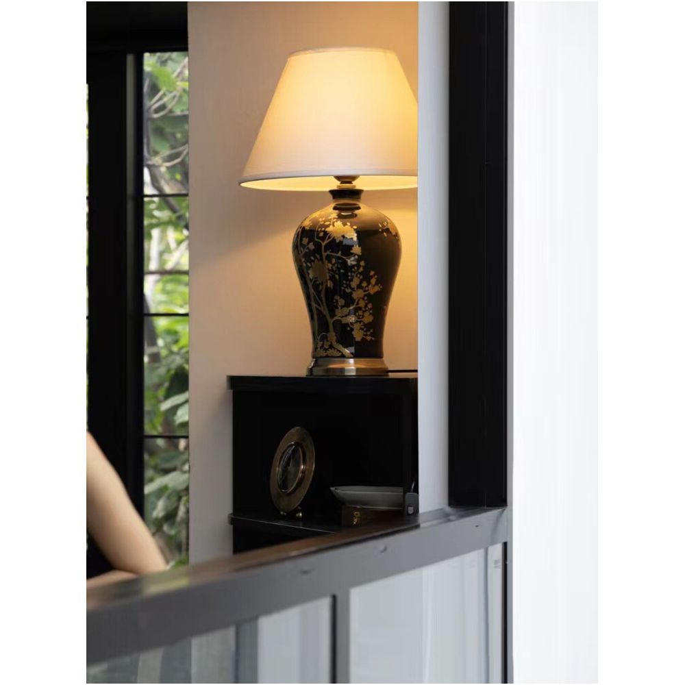 Ralph Laur n Golden Age Limited Edition Antique Desk Lamp from the Ruona Stationery Series Porcelain Study image 0