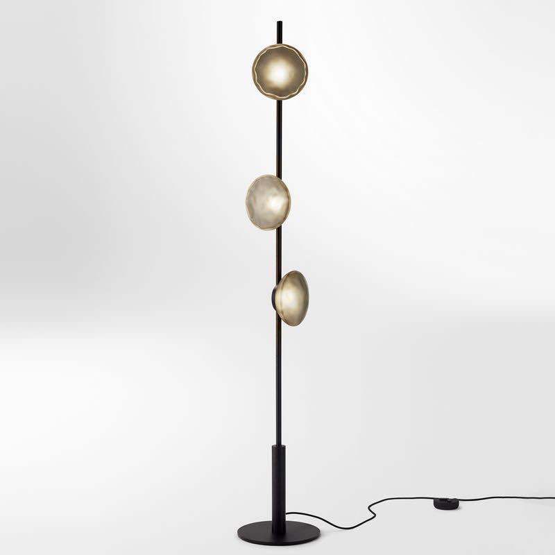 Simple Modern Floor Lamp - Glass Shade for Living Room & Bedroom