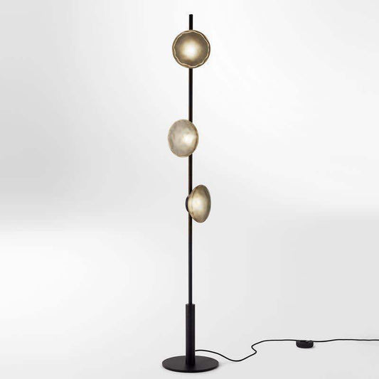 Simple Modern Floor Lamp - Glass Shade for Living Room & Bedroom