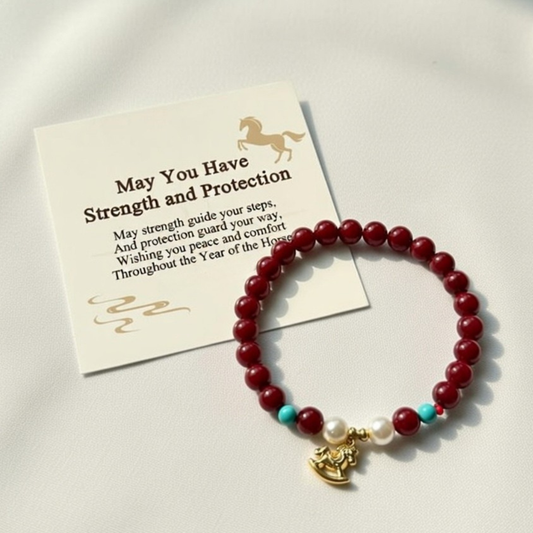 Louts Way"May You Have Strength and Protection" Year of the Horse Includes Gift Message Card