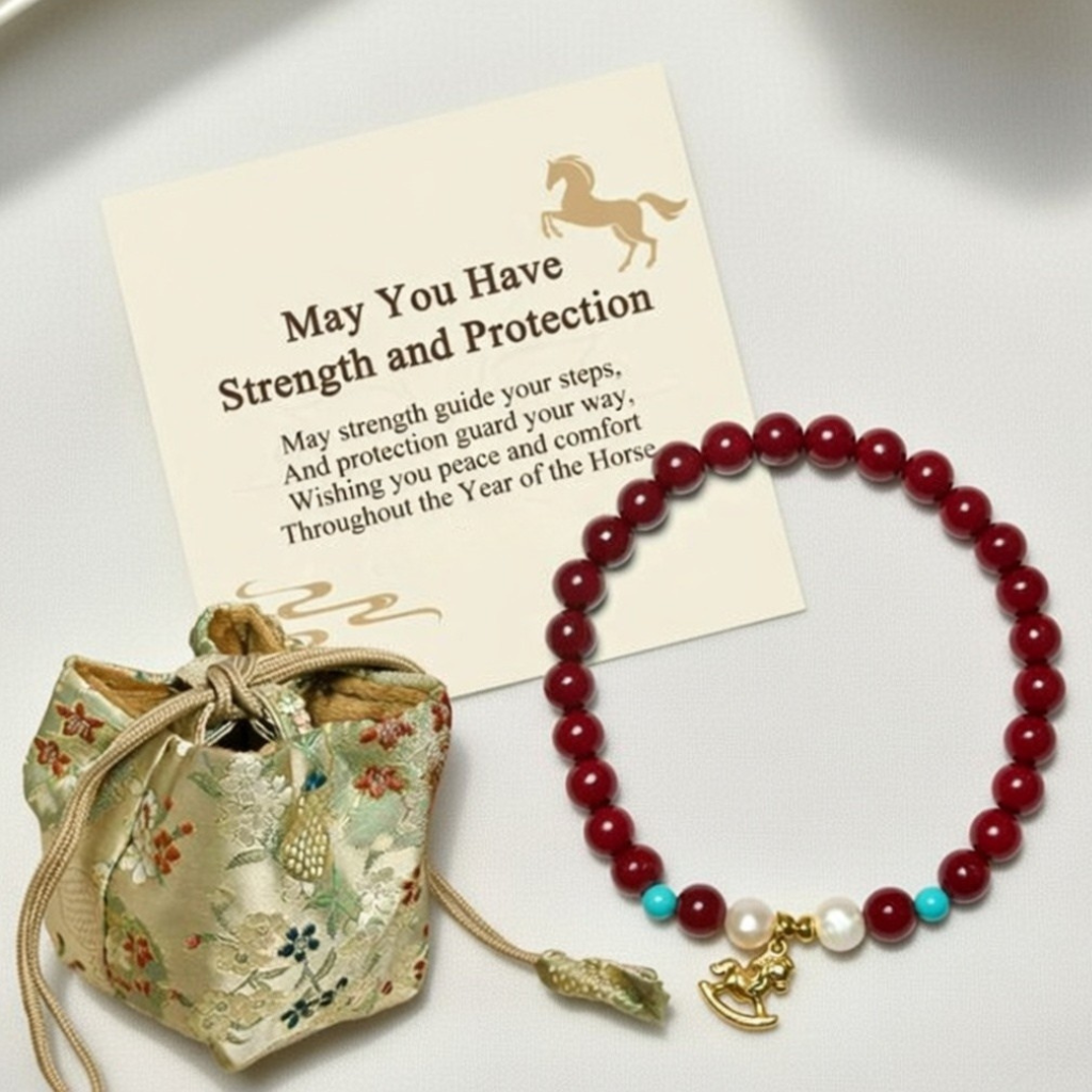 Louts Way"May You Have Strength and Protection" Year of the Horse Includes Gift Message Card