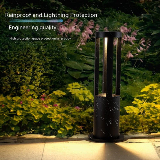 Solar LED Lawn Lamp - Waterproof Outdoor Garden Path Light