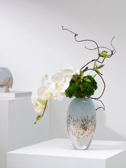 Modern Colored Glaze Vase High-end Hydroponic Flower Art Flower Vase