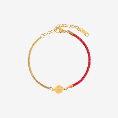 2026 Summer 18K Gold Lucky Charm Ankle Chain