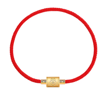 Year of the Horse Red String Bead Bracelet - Chinese Zodiac Charm
