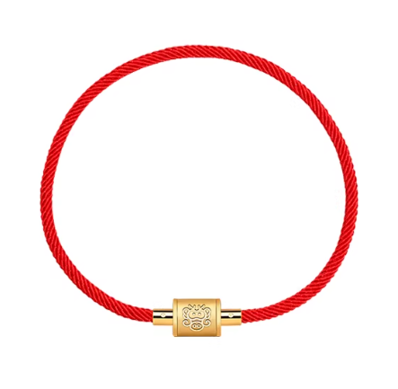 Year of the Horse Red String Bead Bracelet - Chinese Zodiac Charm