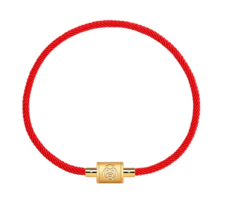 Year of the Horse Red String Bead Bracelet - Chinese Zodiac Charm