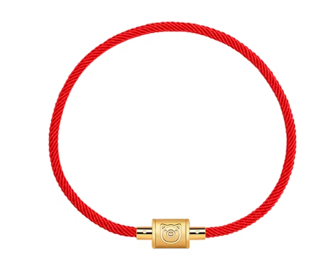 Year of the Horse Red String Bead Bracelet - Chinese Zodiac Charm