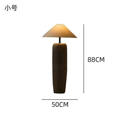 Large Ceramic Table Lamp - Modern Chinese Retro Style Decorative Light