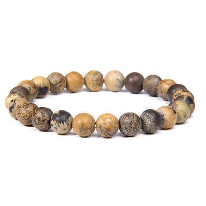 Natural Sunstone Pierced Bracelet With Gemstones