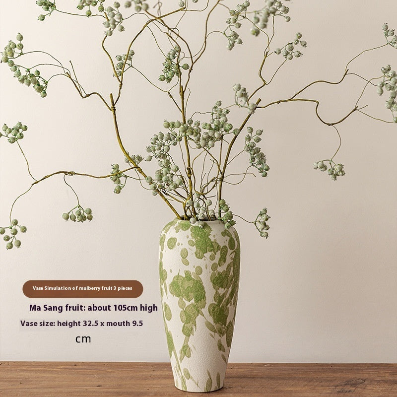 Floral Arrangement Ceramic Wabi Sabi Wind Dried Flowers