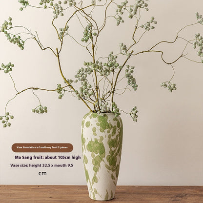 Floral Arrangement Ceramic Wabi Sabi Wind Dried Flowers