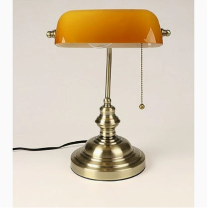 Retro Metal Desk Lamp - Vintage Style Study Table Light