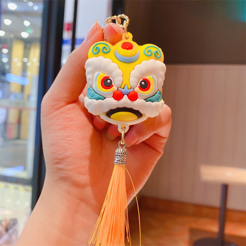 Home Fashion Simple Lion Shape Keychain