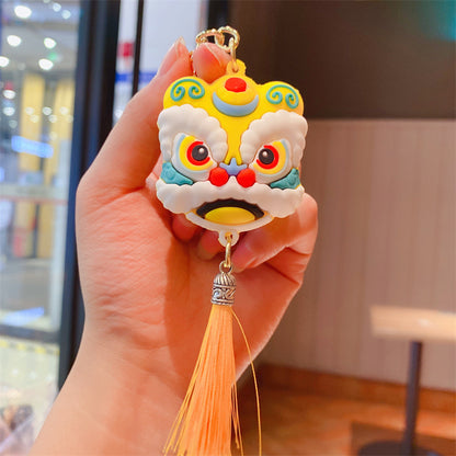 Home Fashion Simple Lion Shape Keychain